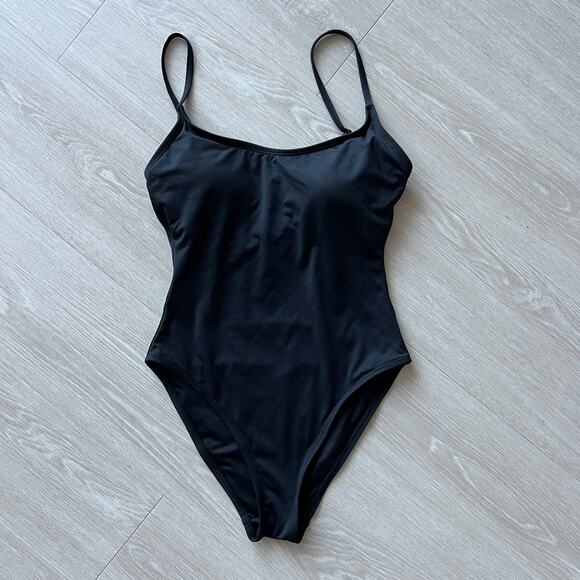Andie Other - Andie Amalfi One Piece Swimsuit Small Black